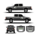 Taco Vinyl Checkered Stripe Kit for Tacoma (2001-2004) - Aspire Auto Accessories