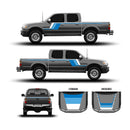Taco Vinyl Checkered Stripe Kit for Tacoma (2001-2004) - Aspire Auto Accessories
