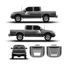 Taco Vinyl Checkered Stripe Kit for Tacoma (2001-2004) - Aspire Auto Accessories