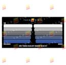 Taco Vinyl Headlight Gradient Decal Kit for Tundra (2022-2025) - Aspire Auto Accessories