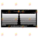 Taco Vinyl Headlight Gradient Decal Kit for Tundra (2022-2025) - Aspire Auto Accessories