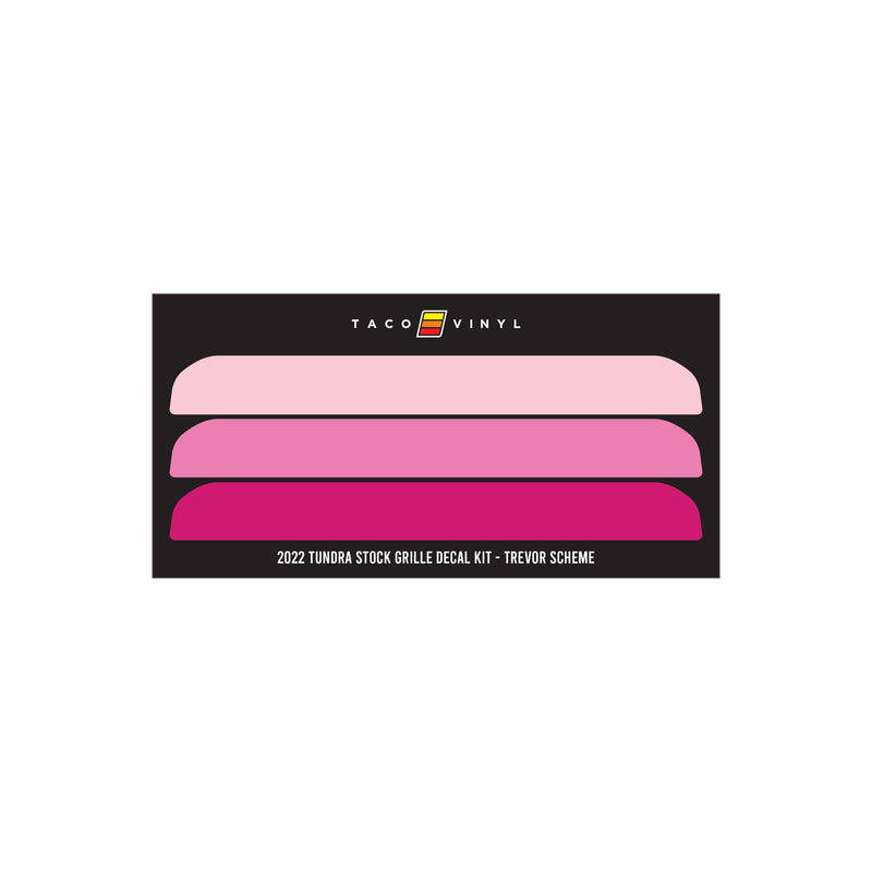 Taco Vinyl Offroad Grille Decal for Tundra (2022-2025) - Aspire Auto Accessories