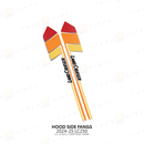 Taco Viny Hood Side Fangs for Land Cruiser 250 (2024-2025) - Aspire Auto Accessories