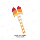 Taco Viny Hood Side Fangs for Land Cruiser 250 (2024-2025) - Aspire Auto Accessories