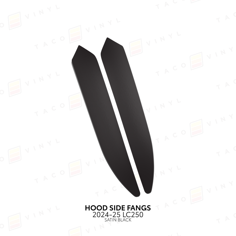 Taco Viny Hood Side Fangs for Land Cruiser 250 (2024-2025) - Aspire Auto Accessories