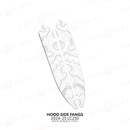 Taco Viny Hood Side Fangs for Land Cruiser 250 (2024-2025) - Aspire Auto Accessories