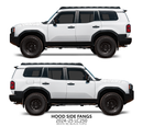 Taco Viny Hood Side Fangs for Land Cruiser 250 (2024-2025) - Aspire Auto Accessories