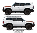 Taco Viny Hood Side Fangs for Land Cruiser 250 (2024-2025) - Aspire Auto Accessories