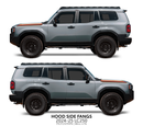 Taco Viny Hood Side Fangs for Land Cruiser 250 (2024-2025) - Aspire Auto Accessories