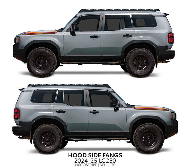 Taco Viny Hood Side Fangs for Land Cruiser 250 (2024-2025) - Aspire Auto Accessories