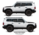 Taco Viny Hood Side Fangs for Land Cruiser 250 (2024-2025) - Aspire Auto Accessories
