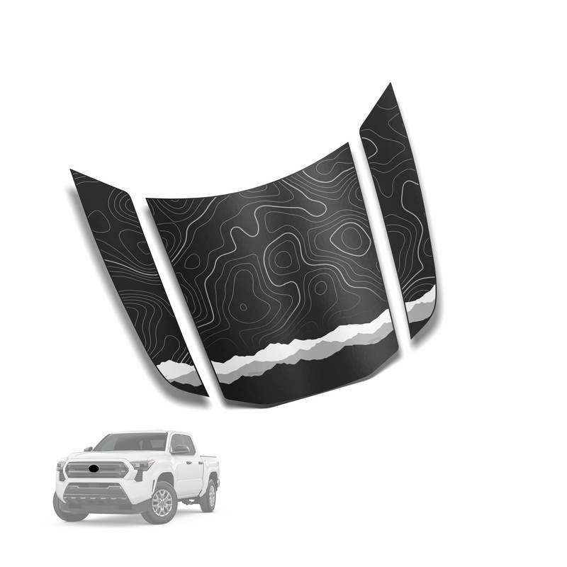 Taco Vinyl Apex Hood Stamp for Tacoma (2024-2025)