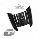 Taco Vinyl Fury Hood Scoop Stamp (W/ Long Fangs) for Tacoma (2024-2025) - Aspire Auto Accessories