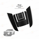 Taco Vinyl Fury Hood Scoop Stamp (W/ Long Fangs) for Tacoma (2024-2025) - Aspire Auto Accessories
