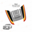 Taco Vinyl Fury Hood Stamp (Fangs Only) for Tacoma (2024-2025) - Aspire Auto Accessories