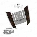 Taco Vinyl Fury Hood Stamp (Fangs Only) for Tacoma (2024-2025) - Aspire Auto Accessories