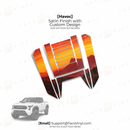 Taco Vinyl Havoc Hood Scoop Stamp (W/ No Fangs) for Tacoma (2024-2025) - Aspire Auto Accessories