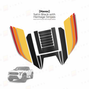 Taco Vinyl Havoc Hood Scoop Stamp (W/ Short Fangs) for Tacoma (2024-2025) - Aspire Auto Accessories