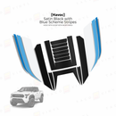 Taco Vinyl Havoc Hood Scoop Stamp (W/ Short Fangs) for Tacoma (2024-2025) - Aspire Auto Accessories