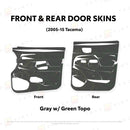 Taco Vinyl Door Skins for Tacoma (2005-2015) - Aspire Auto Accessories