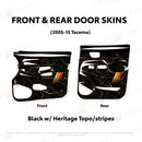 Taco Vinyl Door Skins for Tacoma (2005-2015) - Aspire Auto Accessories