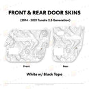 Taco Vinyl Door Skins for Tundra (2014-2021) - Aspire Auto Accessories