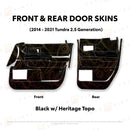 Taco Vinyl Door Skins for Tundra (2014-2021) - Aspire Auto Accessories
