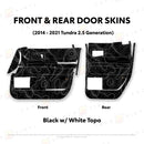 Taco Vinyl Door Skins for Tundra (2014-2021) - Aspire Auto Accessories
