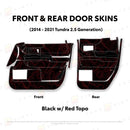 Taco Vinyl Door Skins for Tundra (2014-2021) - Aspire Auto Accessories