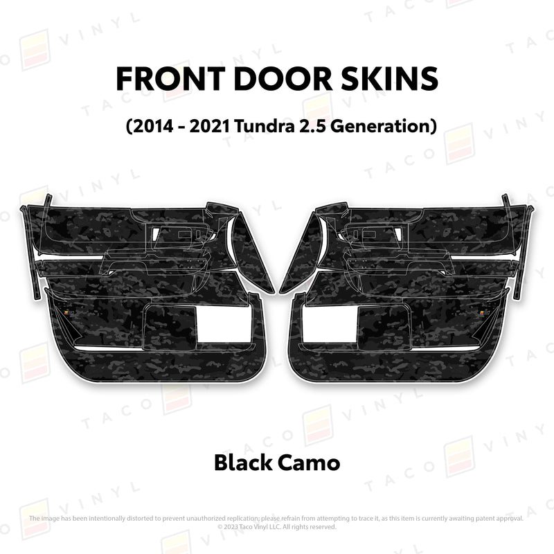 Taco Vinyl Door Skins for Tundra (2014-2021) - Aspire Auto Accessories