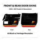 Taco Vinyl Door Skins for Tundra (2014-2021) - Aspire Auto Accessories