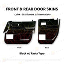Taco Vinyl Door Skins for Tundra (2014-2021) - Aspire Auto Accessories