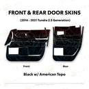 Taco Vinyl Door Skins for Tundra (2014-2021) - Aspire Auto Accessories