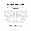 Taco Vinyl Door Skins for Tundra (2014-2021) - Aspire Auto Accessories