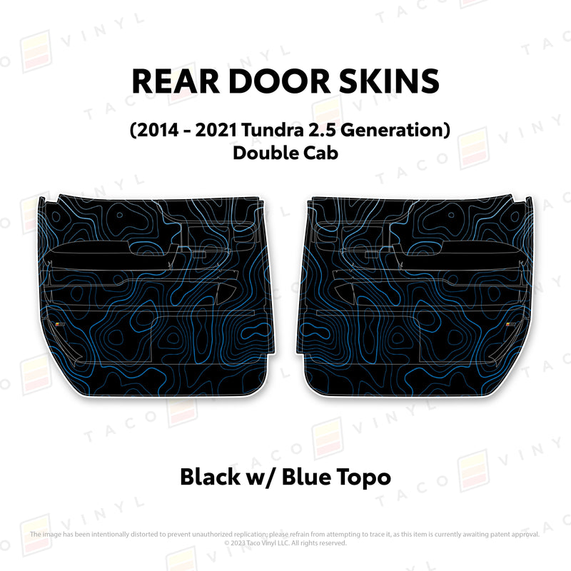Taco Vinyl Door Skins for Tundra (2014-2021) - Aspire Auto Accessories
