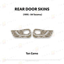 Taco Vinyl Lower Section Door Skins for Tacoma (1995-2004) - Aspire Auto Accessories