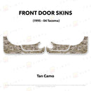 Taco Vinyl Lower Section Door Skins for Tacoma (1995-2004) - Aspire Auto Accessories