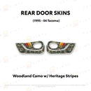 Taco Vinyl Lower Section Door Skins for Tacoma (1995-2004) - Aspire Auto Accessories