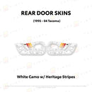 Taco Vinyl Lower Section Door Skins for Tacoma (1995-2004) - Aspire Auto Accessories