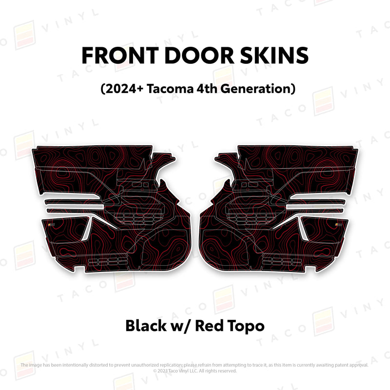 Taco Vinyl Door Skins for Tacoma (2024-2025) - Aspire Auto Accessories