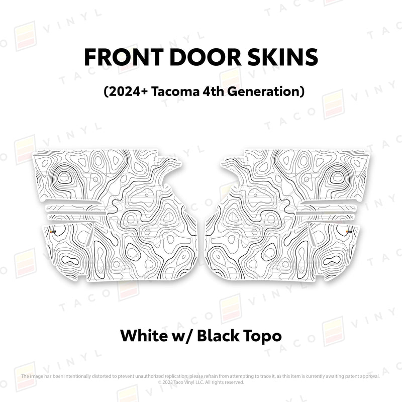 Taco Vinyl Door Skins for Tacoma (2024-2025) - Aspire Auto Accessories