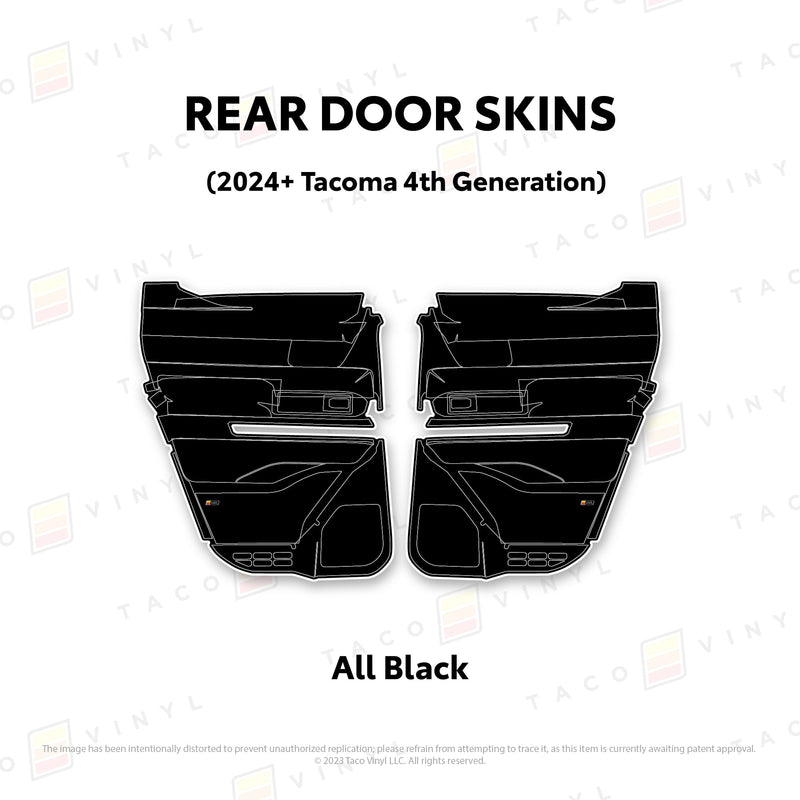 Taco Vinyl Door Skins for Tacoma (2024-2025) - Aspire Auto Accessories