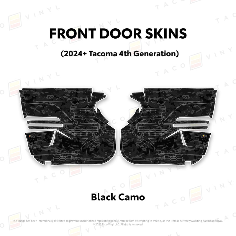 Taco Vinyl Door Skins for Tacoma (2024-2025) - Aspire Auto Accessories