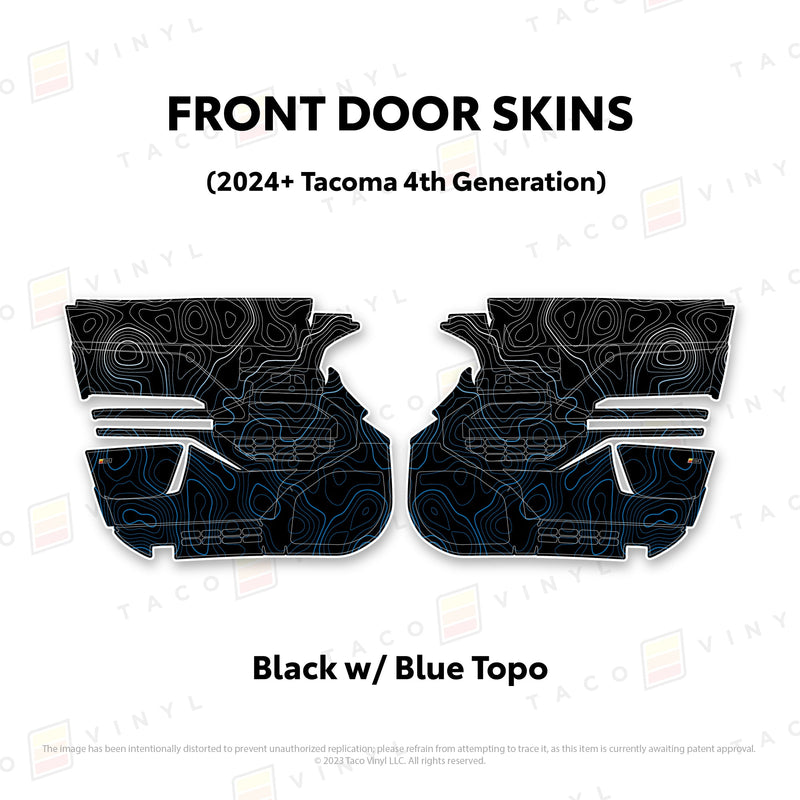 Taco Vinyl Door Skins for Tacoma (2024-2025) - Aspire Auto Accessories