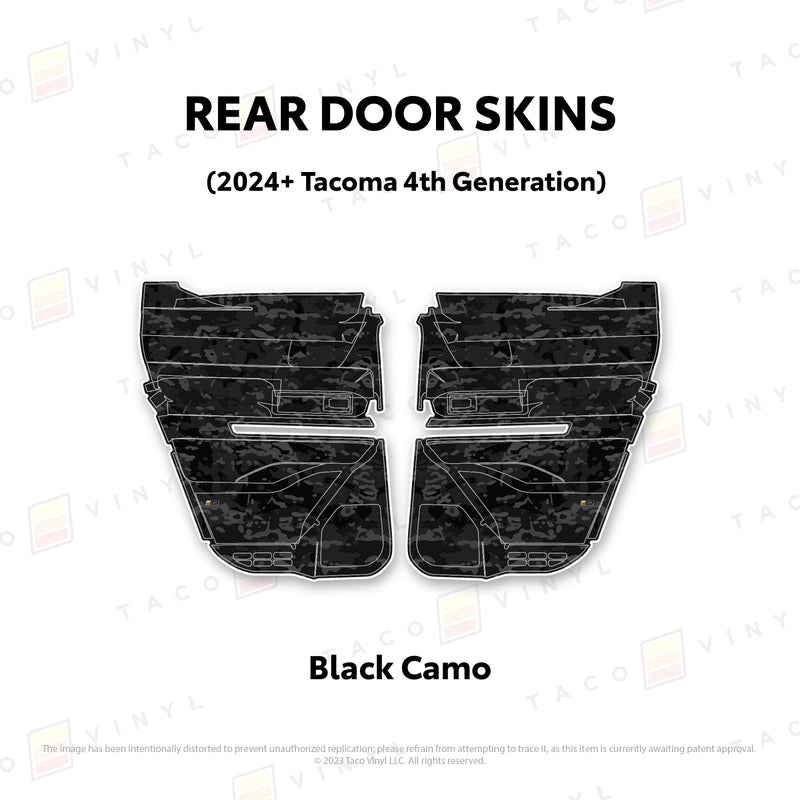 Taco Vinyl Door Skins for Tacoma (2024-2025) - Aspire Auto Accessories