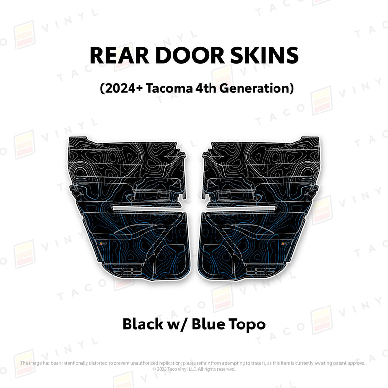 Taco Vinyl Door Skins for Tacoma (2024-2025) - Aspire Auto Accessories