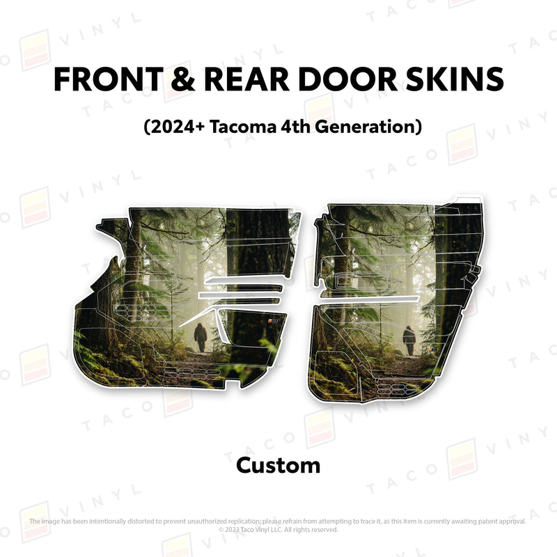 Taco Vinyl Door Skins for Tacoma (2024-2025) - Aspire Auto Accessories