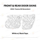 Taco Vinyl Door Skins for Tacoma (2024-2025) - Aspire Auto Accessories