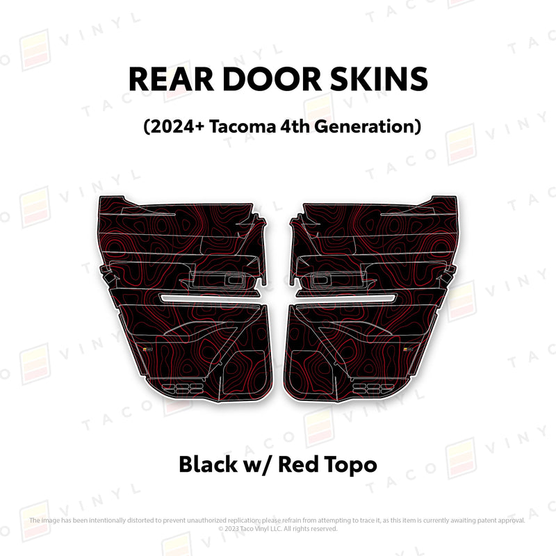 Taco Vinyl Door Skins for Tacoma (2024-2025) - Aspire Auto Accessories