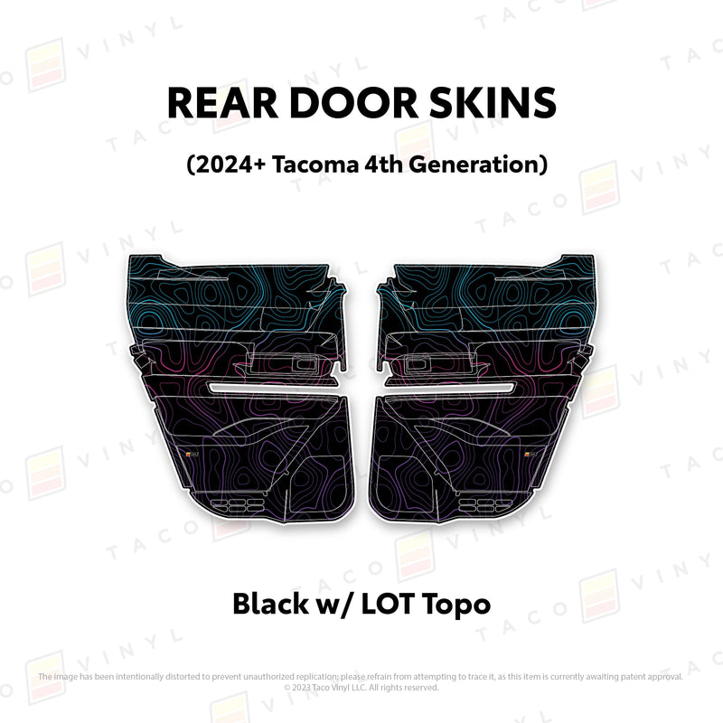 Taco Vinyl Door Skins for Tacoma (2024-2025) - Aspire Auto Accessories